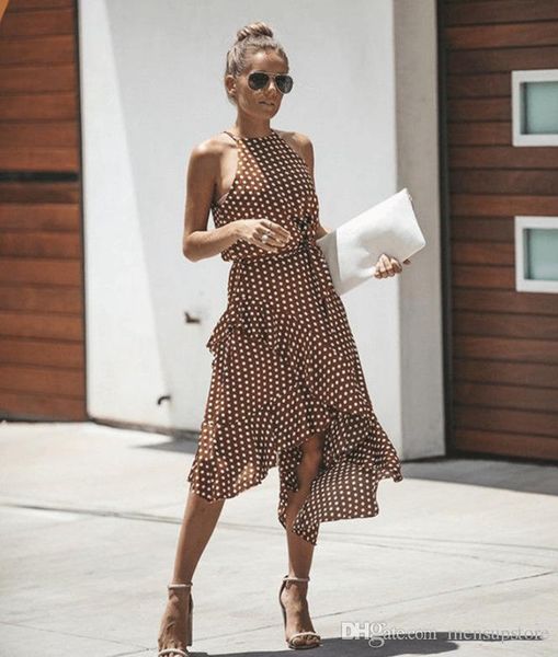 2020 new women dots tank dress summer female vestidoes clothes iregular dresses, Black;gray
2020 new women dots tank dress summer female vestidoes clothes iregular dresses, Black;gray