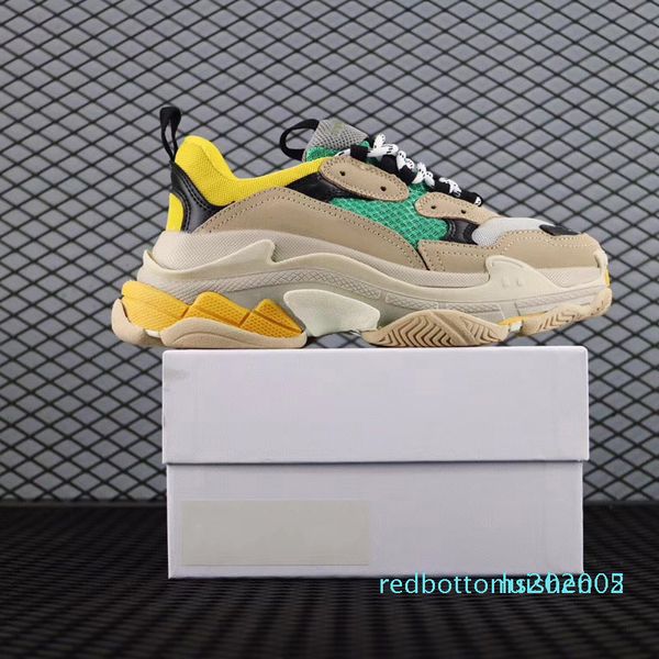 paris triple-s walking shoe luxury dad shoes femme triple s 17fw designer sneakers for men women vintage old grandpa trainer r05, Black
paris triple-s walking shoe luxury dad shoes femme triple s 17fw designer sneakers for men women vintage old grandpa trainer r05, Black