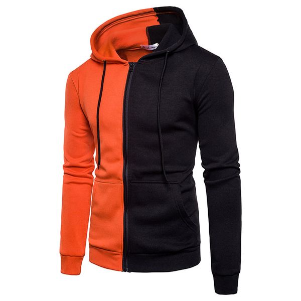 plus size 2019 new spring autumn mens hoodies long sleeve streetwear zipper with hooded sweatshirts men moletom masculino, Black
plus size 2019 new spring autumn mens hoodies long sleeve streetwear zipper with hooded sweatshirts men moletom masculino, Black