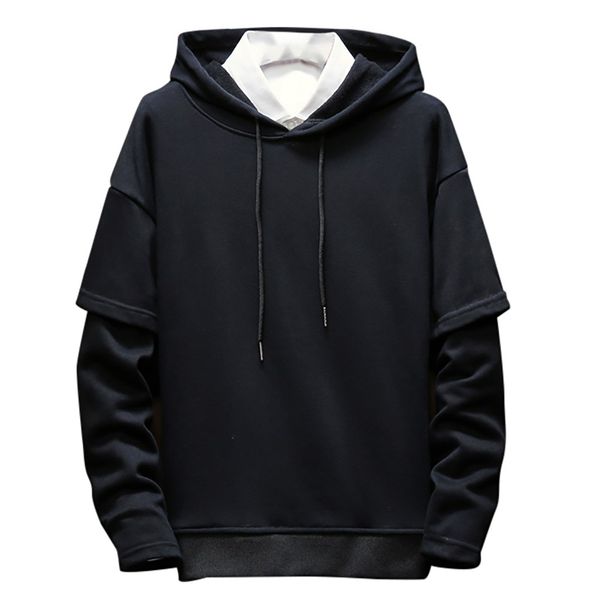 2019 autumn fashion patchwork sweatshirt men casual solid hoodies hip hop hooded man sweatshirts sudaderas hombre streetwear, Black
2019 autumn fashion patchwork sweatshirt men casual solid hoodies hip hop hooded man sweatshirts sudaderas hombre streetwear, Black