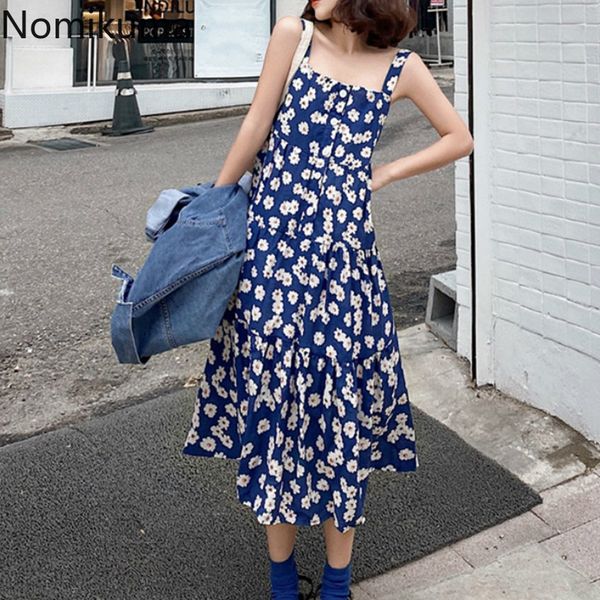 nomikuma vintage fashion camisole dress women floral print contrast color a line dresses 2020 new korean style vestidos 3a, Black;gray
nomikuma vintage fashion camisole dress women floral print contrast color a line dresses 2020 new korean style vestidos 3a, Black;gray