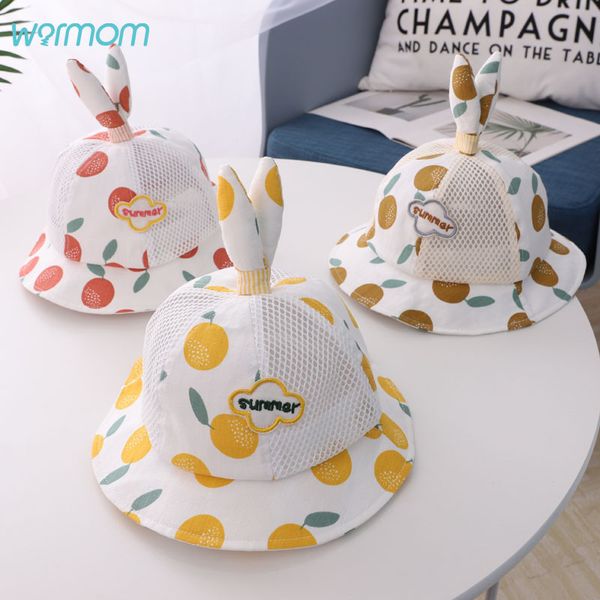 warmom printed fisherman hat for children fashion cute cartoon ears hat new summer baby sunbonnet breathable mesh, Yellow
warmom printed fisherman hat for children fashion cute cartoon ears hat new summer baby sunbonnet breathable mesh, Yellow