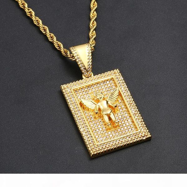 men women necklace gold plated full cz angle pendant necklace bling hip hop necklaces for men women, Silver
men women necklace gold plated full cz angle pendant necklace bling hip hop necklaces for men women, Silver
