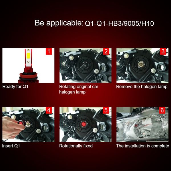 hb3/9005/h10 car led headlights ip68 waterproof and dustproof cool white light led headlamps fast cooling auto bulbs
hb3/9005/h10 car led headlights ip68 waterproof and dustproof cool white light led headlamps fast cooling auto bulbs