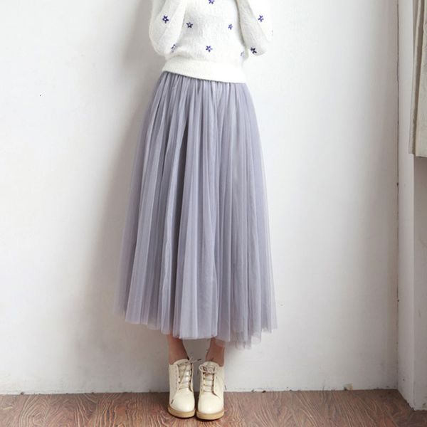 casual solid boho charms fashion tulle women skirts spring summer autumn elastic high waist long mesh tutu pleated skirt, Black
casual solid boho charms fashion tulle women skirts spring summer autumn elastic high waist long mesh tutu pleated skirt, Black