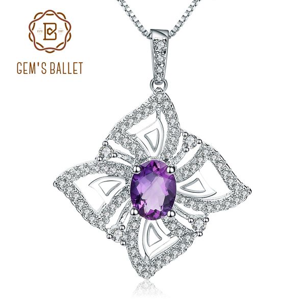 gem's ballet 1.30ct oval natural amethyst gemstone butterfly pendant necklace for women 925 sterling silver fine jewelry
gem's ballet 1.30ct oval natural amethyst gemstone butterfly pendant necklace for women 925 sterling silver fine jewelry