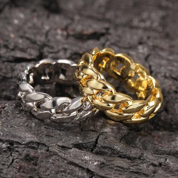 2020 new gold plated blank smooth cuban link chain lovers finger ring personalized hip hop rapper rings birthday jewelry gifts or couples, Golden;silver
2020 new gold plated blank smooth cuban link chain lovers finger ring personalized hip hop rapper rings birthday jewelry gifts or couples, Golden;silver