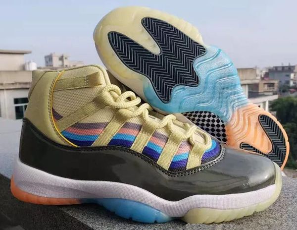 2019 New Jumpman 11 XI Mens Basketball Shoes White cement 3D colorful Sports Sneakers high quality male trainers red shoes
2019 New Jumpman 11 XI Mens Basketball Shoes White cement 3D colorful Sports Sneakers high quality male trainers red shoes