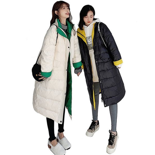 2019 new arrival cotton padded jacket slim long winter jacket for women thicken ladies coat warm women parkas lining plus velvet, Black
2019 new arrival cotton padded jacket slim long winter jacket for women thicken ladies coat warm women parkas lining plus velvet, Black