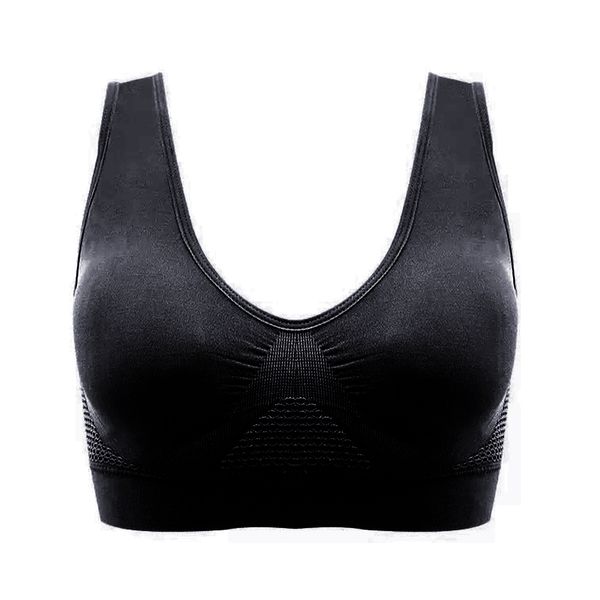 breathable seamless bra yoga wireathletic leisure padded gym stretchable wide straps fitness women underwear sports, White;black
breathable seamless bra yoga wireathletic leisure padded gym stretchable wide straps fitness women underwear sports, White;black