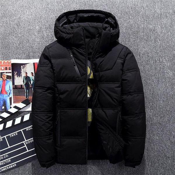 fashion brand male down jacket thick hooded windproof winter jacket men warm snow coat casual men clothing 2018 plus size m-3xl, Black
fashion brand male down jacket thick hooded windproof winter jacket men warm snow coat casual men clothing 2018 plus size m-3xl, Black