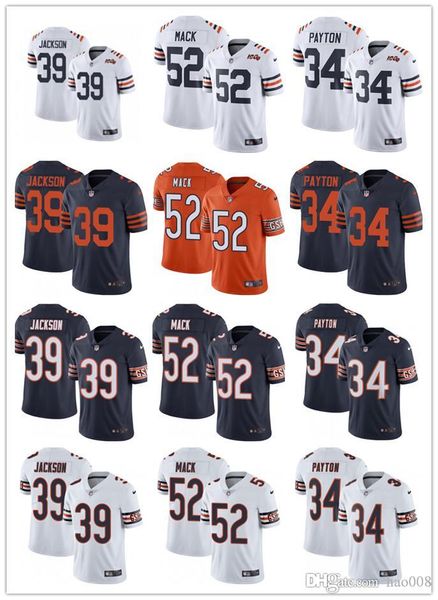 Men women youth chicago 39 eddie jack on 52 khalil mack 34 walter payton 100th ea on alternate navy cu tom football jer ey bear
Men women youth chicago 39 eddie jack on 52 khalil mack 34 walter payton 100th ea on alternate navy cu tom football jer ey bear