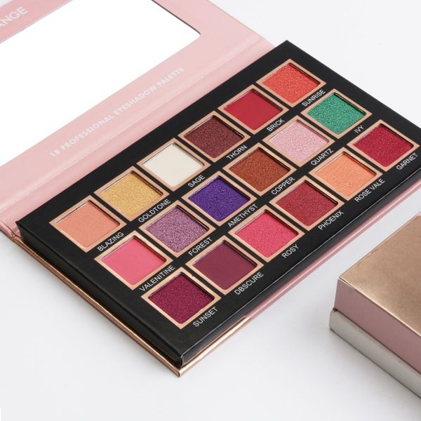 18 colors glitter eyeshadow palette bright matte shimmer colorful makeup eye shadow set make up palette
18 colors glitter eyeshadow palette bright matte shimmer colorful makeup eye shadow set make up palette