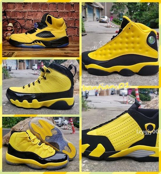 2019 mens9 11 12 14 basketball shoes big bee yellow black pack designer retro sneakers baskets 11s 5s des chaussures schuhe size 7-13
2019 mens9 11 12 14 basketball shoes big bee yellow black pack designer retro sneakers baskets 11s 5s des chaussures schuhe size 7-13