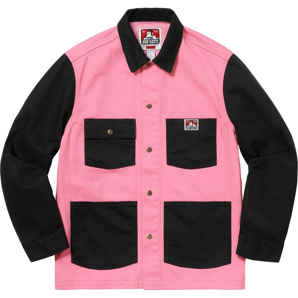 19fw box logo ben davis chore joint button coat color matching tooling jackets casual street men women couple outerwear jacket, Black;brown
19fw box logo ben davis chore joint button coat color matching tooling jackets casual street men women couple outerwear jacket, Black;brown