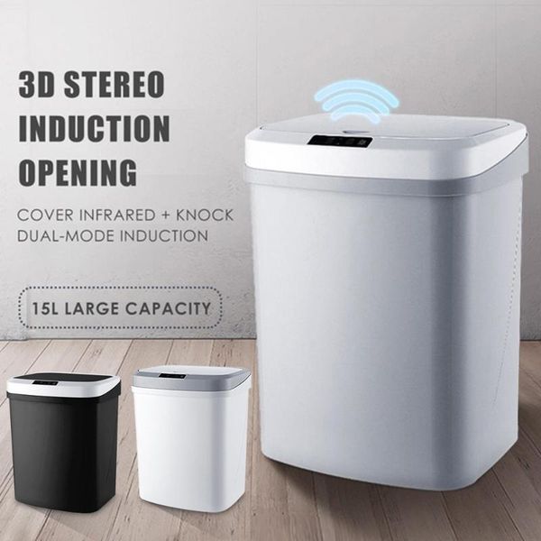 super large smart garbage bin touchless trash can automatic induction smart life kitchen household office trash can eco-friendly
super large smart garbage bin touchless trash can automatic induction smart life kitchen household office trash can eco-friendly