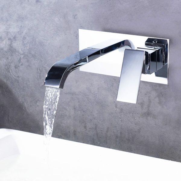 wall mounted bathroom basin faucet quality brass chrome plated bathroom mixer concealed installation kitchen faucet
wall mounted bathroom basin faucet quality brass chrome plated bathroom mixer concealed installation kitchen faucet