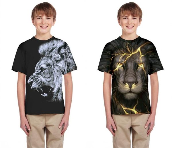 new fashion teens t-shirt for boys or girls animal lion king 3d printed short sleeve round collar summer t shirt, Blue
new fashion teens t-shirt for boys or girls animal lion king 3d printed short sleeve round collar summer t shirt, Blue