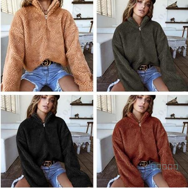 пуловеры толстовка зима женщины sherpa осень с длинным рукавом руно hoodie высокий воротник свитера плюша пальто choker бербер fur топы c911, White
пуловеры толстовка зима женщины sherpa осень с длинным рукавом руно hoodie высокий воротник свитера плюша пальто choker бербер fur топы c911, White