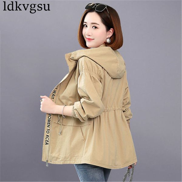new fashion short jacket female korean 2019 spring autumn women's coats casual hooded windbreaker outerwear v419, Tan;black
new fashion short jacket female korean 2019 spring autumn women's coats casual hooded windbreaker outerwear v419, Tan;black