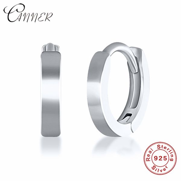 canner small hoop earrings 100% 925 sterling silver circle round huggie hoop earrings for women jewelry fashion simple brincos, Golden;silver
canner small hoop earrings 100% 925 sterling silver circle round huggie hoop earrings for women jewelry fashion simple brincos, Golden;silver