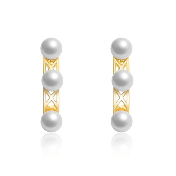 pearl earrings new silver design fashion pearl earrings, simple temperament of the ladies earrings, Golden;silver
pearl earrings new silver design fashion pearl earrings, simple temperament of the ladies earrings, Golden;silver