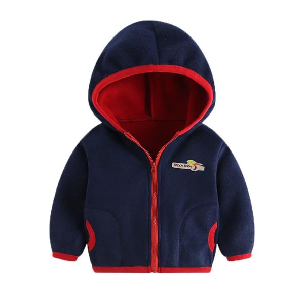 children's jacket sweater fleece jacket autumn and winter models boys and girls casual zipper hooded fashion zipper coat, Blue;gray
children's jacket sweater fleece jacket autumn and winter models boys and girls casual zipper hooded fashion zipper coat, Blue;gray