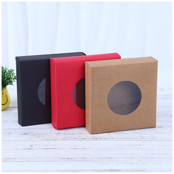 20pcs multiple colour drawer type paper box with pvc round window for gift craft soap box jewelry packing paper
20pcs multiple colour drawer type paper box with pvc round window for gift craft soap box jewelry packing paper