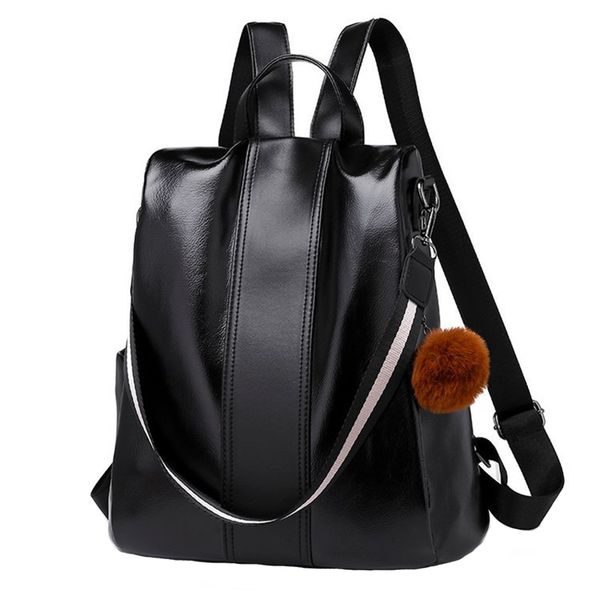 casual zipper women backpack waterproof large capacity pendant fashion pu solid travel daypack soft anti-theft single shoulder
casual zipper women backpack waterproof large capacity pendant fashion pu solid travel daypack soft anti-theft single shoulder