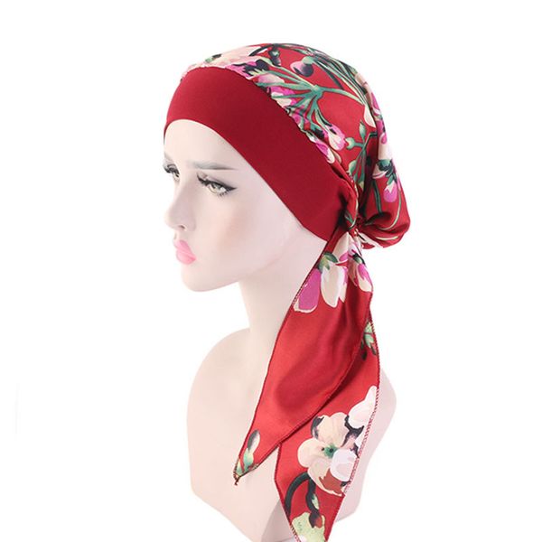 2020 women headscarf ladies summer fashion turban hat ladies satin headdress ribbon hair accessories elastic hair band braid hat, Blue;gray
2020 women headscarf ladies summer fashion turban hat ladies satin headdress ribbon hair accessories elastic hair band braid hat, Blue;gray