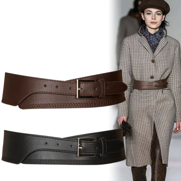 plus size belt woman wide corset belt big belts for women pu leather cinturon mujer western waist dress waistband, Black;brown
plus size belt woman wide corset belt big belts for women pu leather cinturon mujer western waist dress waistband, Black;brown