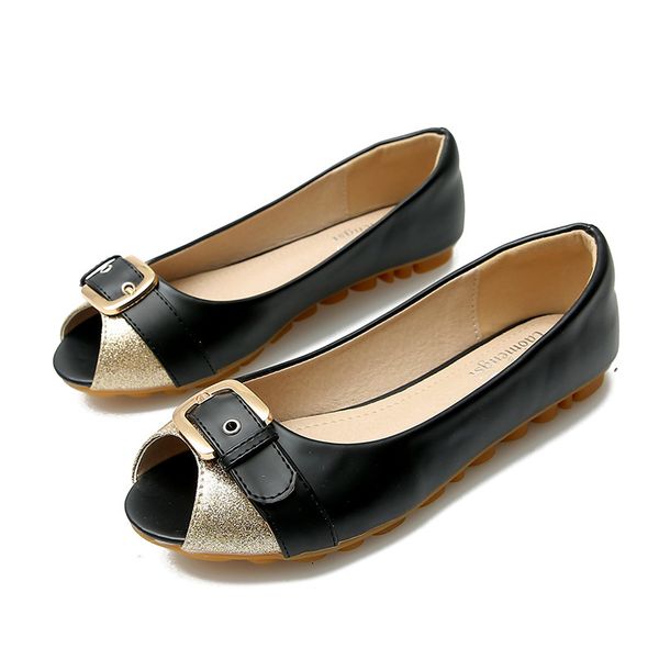 2020 new summer women sandals wild flats casual shoes fashion belt buckle fish mouth leather comfortable women's shoes / 33-43, Black
2020 new summer women sandals wild flats casual shoes fashion belt buckle fish mouth leather comfortable women's shoes / 33-43, Black