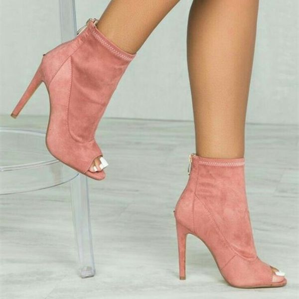 kolnoo 2019 women handmade stiletto heel boots peep-toe spring fall style shoes kid-suede party prom fashion dressing shoes d118, Black
kolnoo 2019 women handmade stiletto heel boots peep-toe spring fall style shoes kid-suede party prom fashion dressing shoes d118, Black