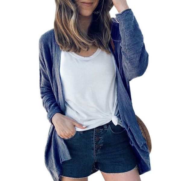 solid color loose pocket cardigan sweater coat female knit cardigan sweater coat shawl knit jacket, Black;brown
solid color loose pocket cardigan sweater coat female knit cardigan sweater coat shawl knit jacket, Black;brown