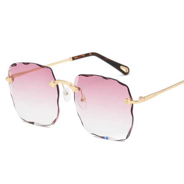 new fashion brand designer women's men's sunglasses square cutting lens frameless fashion style simple quality men and women sungl, White;black
new fashion brand designer women's men's sunglasses square cutting lens frameless fashion style simple quality men and women sungl, White;black