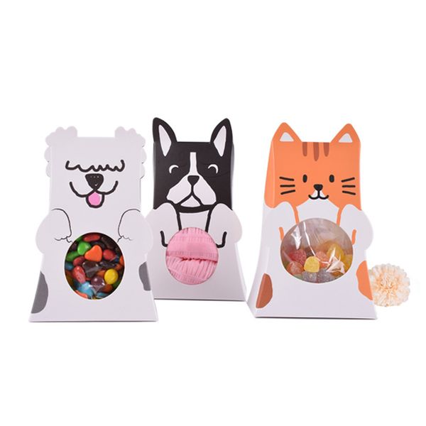 5шт мультфильм животных candy box baby shower cute cat dog paper gift box bag birthday party favor шоколад упаковка 
5шт мультфильм животных candy box baby shower cute cat dog paper gift box bag birthday party favor шоколад упаковка