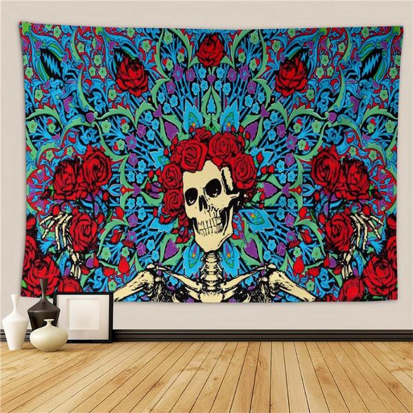 helengili home furnishing suger skull tapestry wall hanging sandy beach picnic throw rug camping tent sleeping pad#kl106
helengili home furnishing suger skull tapestry wall hanging sandy beach picnic throw rug camping tent sleeping pad#kl106