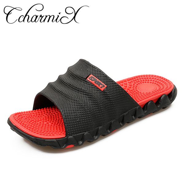 ccharmix men slides 2019 home slippers man indoor summer slippers massage beach pool swimming male house shoes big size, Blue;gray
ccharmix men slides 2019 home slippers man indoor summer slippers massage beach pool swimming male house shoes big size, Blue;gray