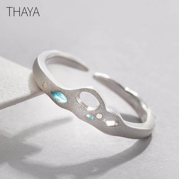thaya facing the sea rings blue zirconia rings 925 silver jewelry for women lover wedding gift, Golden;silver
thaya facing the sea rings blue zirconia rings 925 silver jewelry for women lover wedding gift, Golden;silver