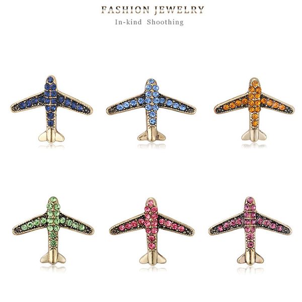 new diy rhinestone encrusted lapel pins clear crystal cute airplane brooches for men women children ing, Gray
new diy rhinestone encrusted lapel pins clear crystal cute airplane brooches for men women children ing, Gray