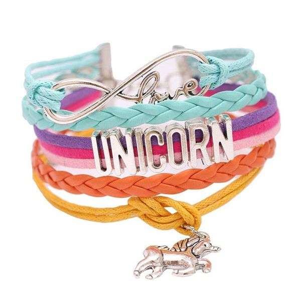 прямая поставка инфинити лав unicorn браслеты браслеты единорог лошади шарма кожаный браслет рождественские украшения подарка дня рождения, Black
прямая поставка инфинити лав unicorn браслеты браслеты единорог лошади шарма кожаный браслет рождественские украшения подарка дня рождения, Black