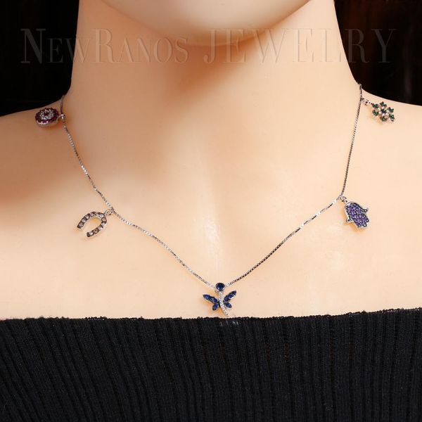 925 sterling silver statement choker necklaces multi color pendants with zirconias necklace women statement jewelry nyx0091242
925 sterling silver statement choker necklaces multi color pendants with zirconias necklace women statement jewelry nyx0091242