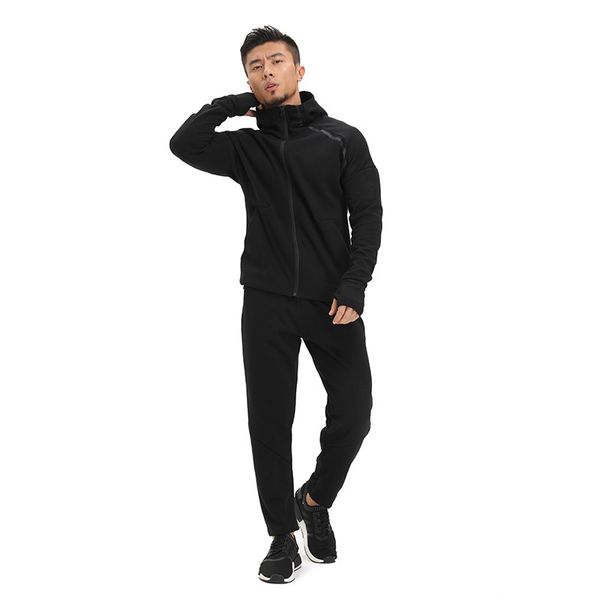 designer men tracksuits solid color long sleeve running active men 2pcs sports sets fashion breathable male suits with pockets, Gray
designer men tracksuits solid color long sleeve running active men 2pcs sports sets fashion breathable male suits with pockets, Gray