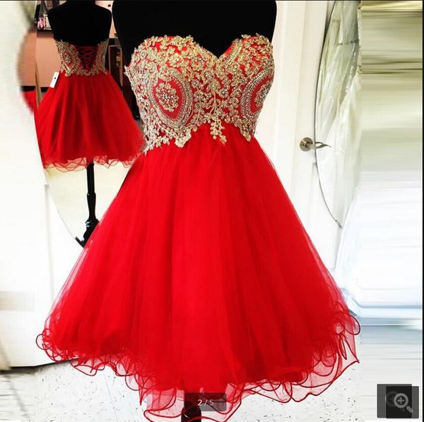 2019 new arrival fashion beading short prom dresss strapless sweetheart neck a line petite prom gowns gold lace appliques prom dresses, Black
2019 new arrival fashion beading short prom dresss strapless sweetheart neck a line petite prom gowns gold lace appliques prom dresses, Black