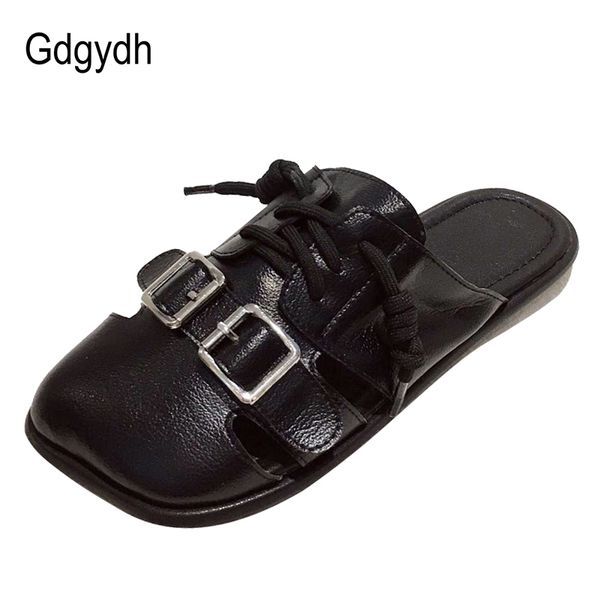 gdgydh faschion buckle black summer women slippers flat fashion 2020 new street slipper shoes flats punk lace up casual shoes
gdgydh faschion buckle black summer women slippers flat fashion 2020 new street slipper shoes flats punk lace up casual shoes