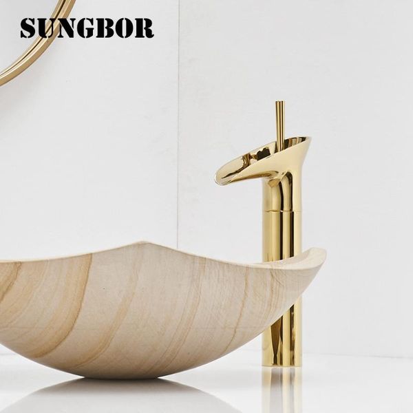 waterfall water basin faucets brass bathroom faucet gold mixer tap single handle & cold washbasin tap torneiras banheiro 712
waterfall water basin faucets brass bathroom faucet gold mixer tap single handle & cold washbasin tap torneiras banheiro 712