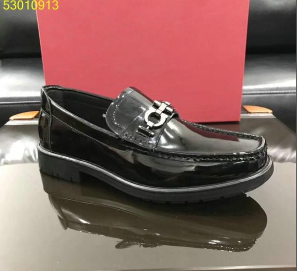 new mens casual business shoe bright leather buckles metal designer man platform party dress shoes 38-45, Black
new mens casual business shoe bright leather buckles metal designer man platform party dress shoes 38-45, Black