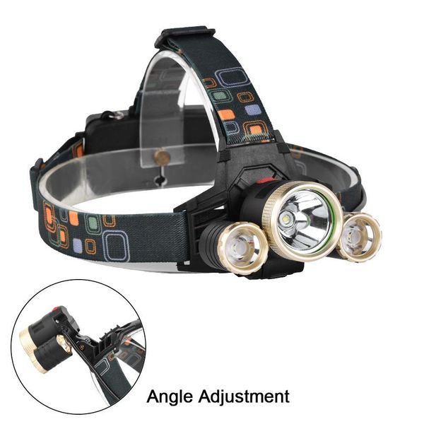 400lm 3 led headlamp 4 modes rechargeable headlight head lamp torch light spotlight by 18650 for camping hunting a609
400lm 3 led headlamp 4 modes rechargeable headlight head lamp torch light spotlight by 18650 for camping hunting a609