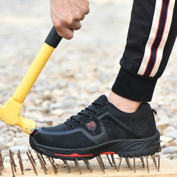 2019 new couple work safety shoes men construction steel toe cap anti-smashing outdoor sneakers women casual walking shoes, Black
2019 new couple work safety shoes men construction steel toe cap anti-smashing outdoor sneakers women casual walking shoes, Black