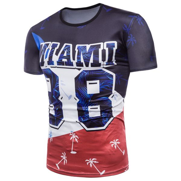 7 paragraph cross border foreign trade men's european men's 3d splash printing short sleeve t-shirt, White;black
7 paragraph cross border foreign trade men's european men's 3d splash printing short sleeve t-shirt, White;black